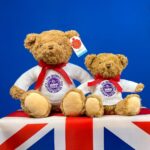Queen Elizabeth II platinum jubilee 2022 collectable large teddy bear Personalised Soft Toys 6