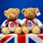 Queen Elizabeth II platinum jubilee 2022 collectable large teddy bear Personalised Soft Toys 7