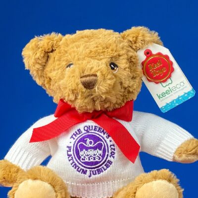Queen Elizabeth II platinum jubilee 2022 collectable small teddy bear Personalised Soft Toys 3