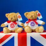 Queen Elizabeth II platinum jubilee 2022 collectable small teddy bear Personalised Soft Toys 7