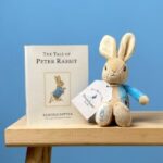 Peter Rabbit soft toy rattle and The tale of Peter Rabbit book Birthday Gifts 3