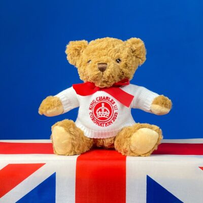 King Charles III Coronation 2023 collectable small teddy bear Personalised Soft Toys 2