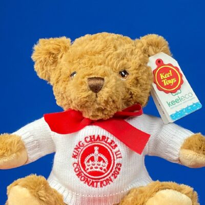 King Charles III Coronation 2023 collectable small teddy bear Personalised Soft Toys 2