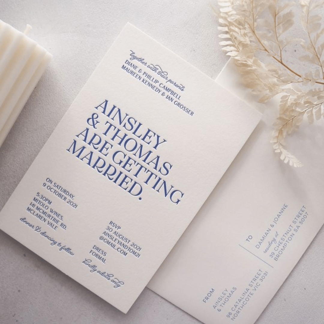 wedding invitation