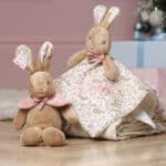 Flopsy Bunny signature collection personalised baby comfort blanket Birthday Gifts 6