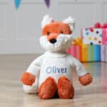 Personalised Jellycat bashful fox cub soft toy Birthday Gifts 4