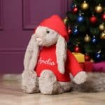 Personalised Jellycat HUGE bashful bunny soft toy with hoodie Baby Shower Gifts 7