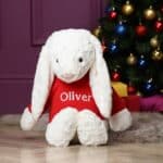 Personalised Jellycat HUGE bashful bunny soft toy with hoodie Baby Shower Gifts 6