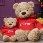Personalised Jellycat bumbly bear small teddy with hoodie Baby Shower Gifts 5