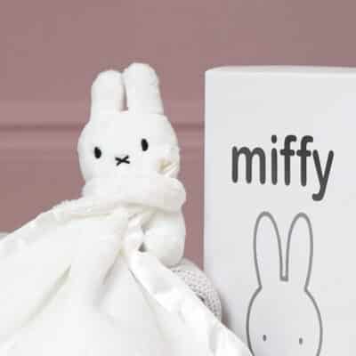 Personalised Miffy bunny white comforter Christening Gifts 2