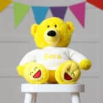 Personalised Mood Bear – Large Happy Bear with jumper Christmas Gifts 3