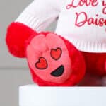 Valentines Personalised Mood Bear – Large Love Bear with jumper Valentine's Day Gifts 4