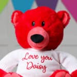 Personalised Mood Bear – Large Love Bear with jumper Christmas Gifts 5