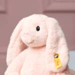 My First Steiff Hoppie rabbit pink soft toy Steiff 4