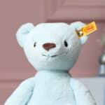 My First Steiff cuddly friends teddy bear blue soft toy Baby Shower Gifts 4