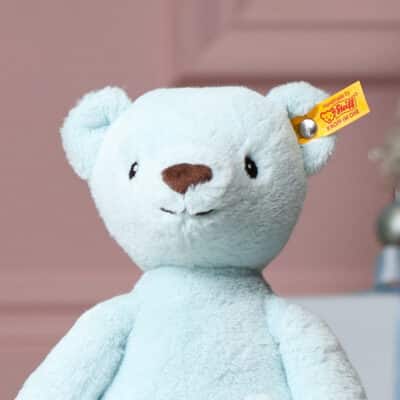 My First Steiff cuddly friends teddy bear blue soft toy Personalised Teddy Bears 2