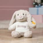 Personalised Steiff hoppie rabbit medium soft toy Baby Shower Gifts 3