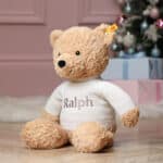 Personalised Steiff Jimmy teddy bear large soft toy Baby Shower Gifts 5