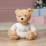 Personalised Steiff Jimmy teddy bear medium soft toy Baby Shower Gifts 3