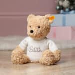Personalised Steiff Jimmy teddy bear medium soft toy Baby Shower Gifts 5