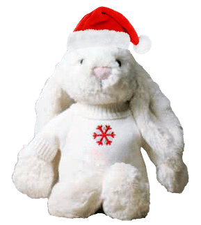 Christmas Rabbit teddy
