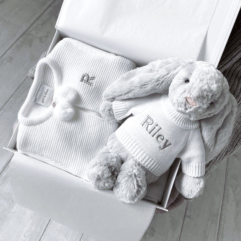 Riley jacked and bunny teddy gift set