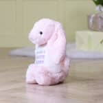 Personalised Jellycat pale pink bashful Easter bunny soft toy Easter Gifts 5