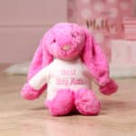 Personalised Jellycat pink bashful bunny soft toy with Mother’s Day jumper Mother's Day Gifts 7