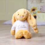 Personalised Jellycat bashful bunny soft toy with Mother’s Day jumper Mother's Day Gifts 4
