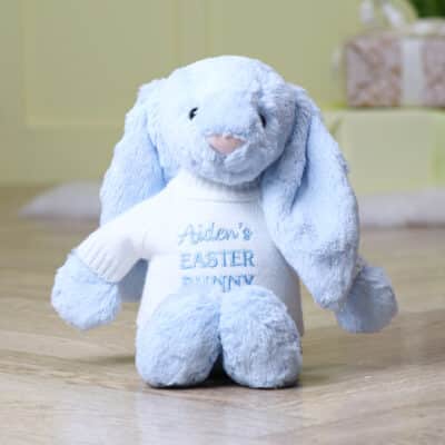Personalised Easter Jumpers to fit Jellycat medium 31cm soft toys Easter Gifts 2