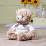 Personalised keeleco bramble medium teddy bear with Mother’s Day jumper Mother's Day Gifts 5