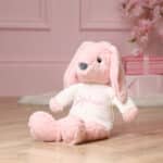 Personalised Max & Boo large blossom bunny soft toy Baby Shower Gifts 5