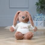 Personalised Max & Boo large chestnut bunny soft toy Baby Shower Gifts 3