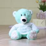 Personalised Mood Bear – Large Calm Bear with Easter jumper Easter Gifts 3