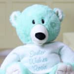 Personalised Mood Bear – Large Calm Bear with Easter jumper Easter Gifts 5