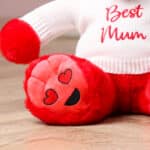 Personalised Mood Bear – Large Love Bear with Mother’s Day jumper Mother's Day Gifts 4