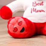 Personalised Mood Bear – Large Love Bear with Mother’s Day jumper Mother's Day Gifts 4