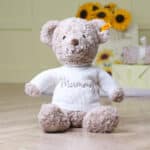 Personalised Steiff Honey teddy bear with Mother’s Day jumper Mother's Day Gifts 4