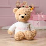 Personalised Steiff Jimmy teddy bear with Mother’s Day jumper Mother's Day Gifts 4