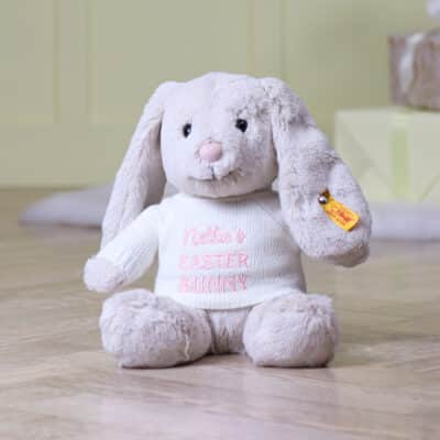 Personalised Steiff hoppie Easter rabbit medium soft toy Easter Gifts