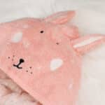 Personalised Trixie Baby Rabbit bathrobe Bath Time 5