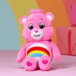 Personalised Care Bears Cheer Bear Small Plush Soft Toy Birthday Gifts 4
