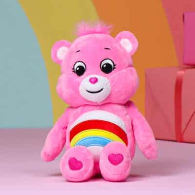Personalised Care Bears Cheer Bear Small Plush Soft Toy Personalised Soft Toys 2