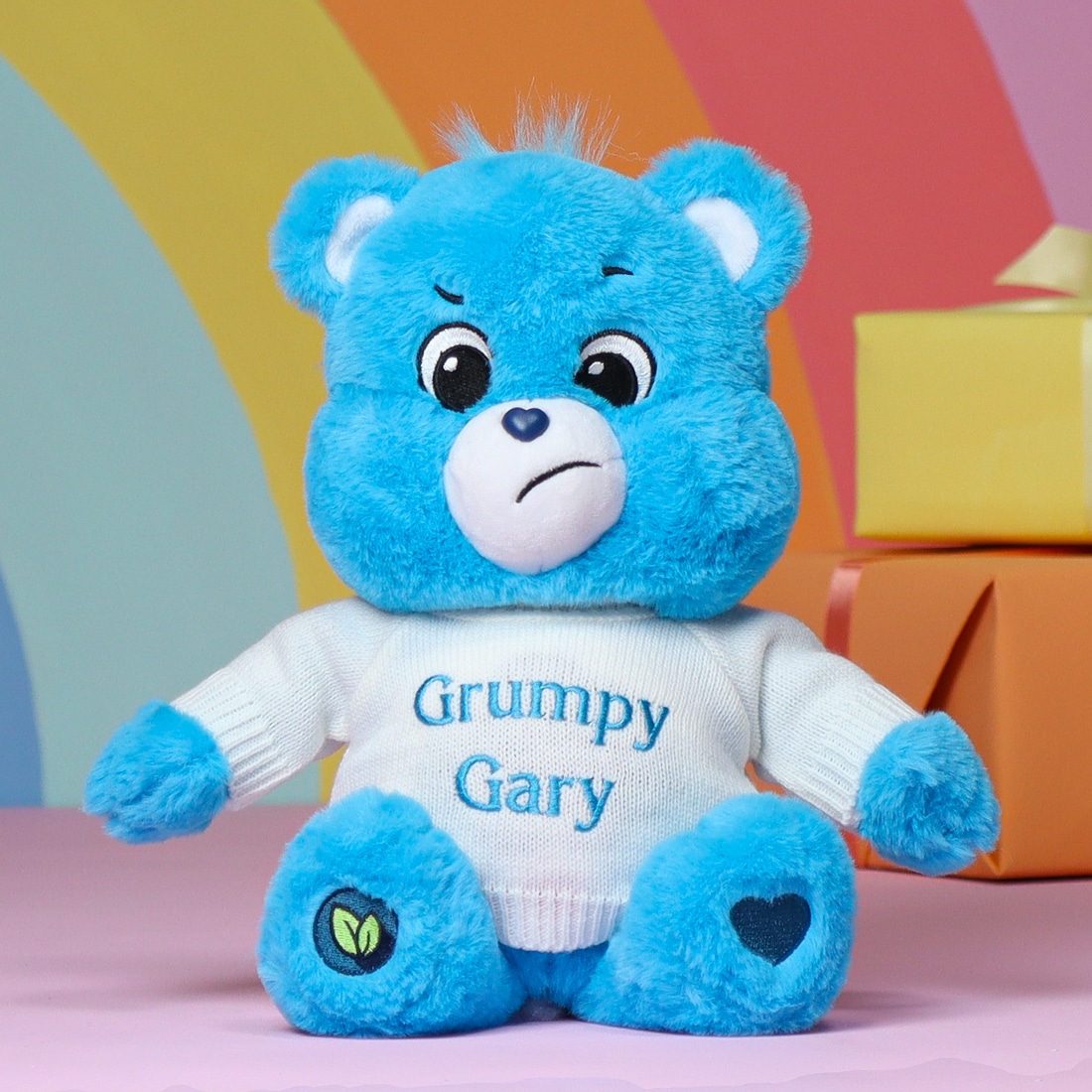 blue grumpy gary care bear soft toy
