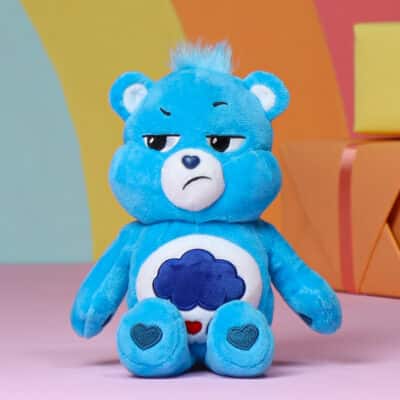 Personalised Care Bears Grumpy Bear Small Plush Soft Toy Personalised Soft Toys 2