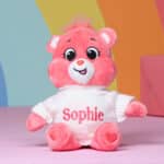 Personalised Care Bears Love-A-Lot Bear Small Plush Soft Toy Birthday Gifts 3