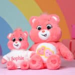 Personalised Care Bears Love-A-Lot Bear Small Plush Soft Toy Birthday Gifts 5