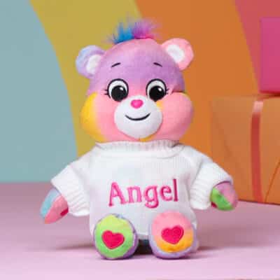 Personalised Care Bears Togetherness Bear Small Plush Soft Toy Birthday Gifts 2
