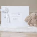 Personalised Christening Baptism Jellycat beige bashful bunny Christening Gifts 7