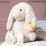 My First Steiff Hoppie rabbit beige soft toy Steiff 5